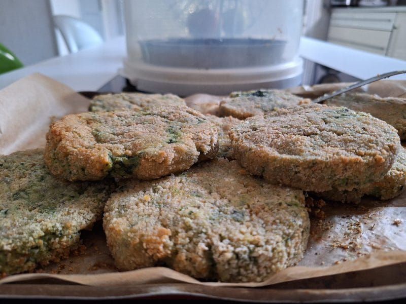 Cliquez pour zoomer ! Escalopes poulet et épinards panées Thermomix par floromaxisa