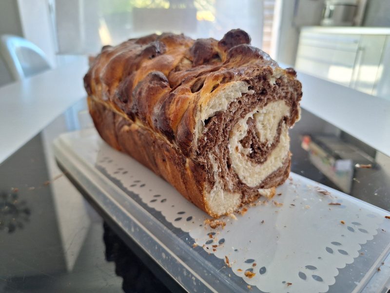 Cliquez pour zoomer ! Brioche marbrée Thermomix par floromaxisa