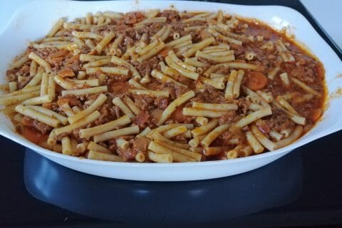 Cliquez pour zoomer ! Gratin de macaroni à la bolognaise Thermomix par floromaxisa