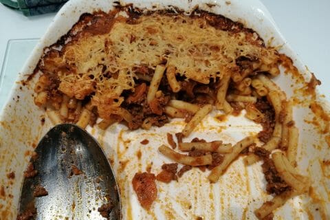 Cliquez pour zoomer ! Gratin de macaroni à la bolognaise Thermomix par floromaxisa