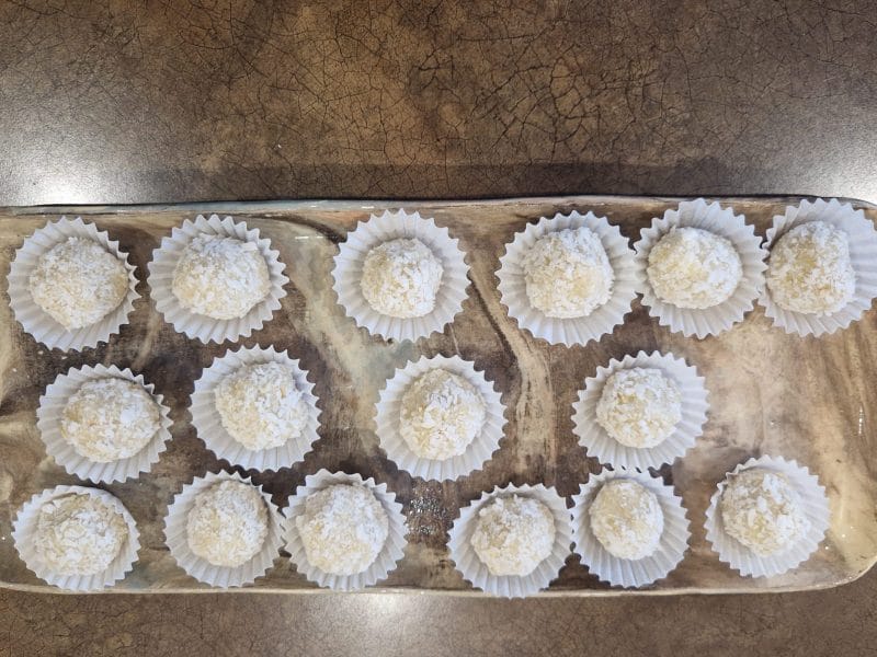 Cliquez pour zoomer ! Boules coco citron Thermomix par Sandy49