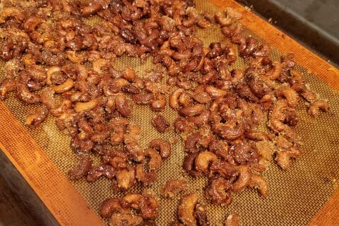 Cliquez pour zoomer ! Amandes grillées à la cannelle et au miel Thermomix par Limonade