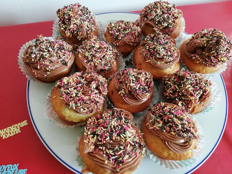 Cliquez pour zoomer ! Cupcakes au nutella Thermomix par virgeou04
