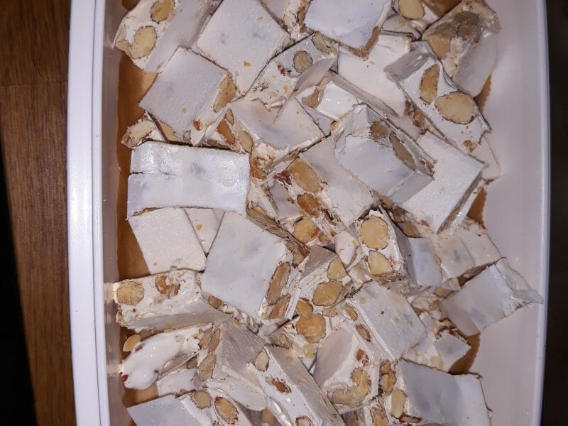 Cliquez pour zoomer ! Nougat Thermomix par Cecile
