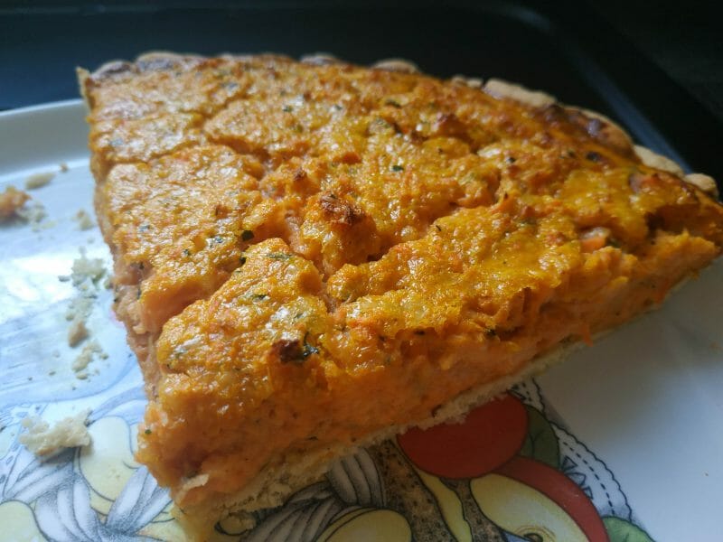 Cliquez pour zoomer ! Tarte à la carotte Thermomix par Le monde de Bébé