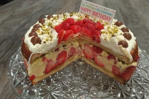 Cliquez pour zoomer ! Fraisier Thermomix par Fangtasia