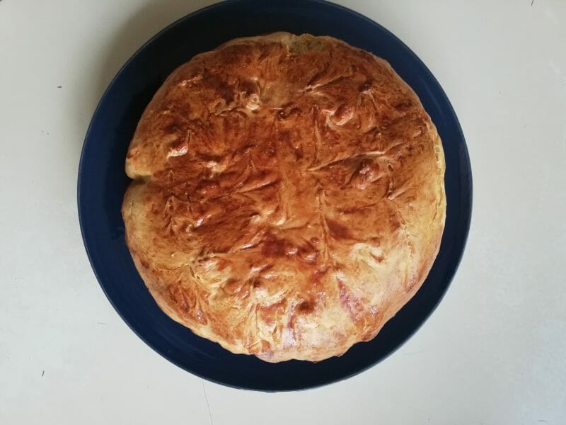 Cliquez pour zoomer ! Brioche aux pommes caramélisées Thermomix par Stephanie_59