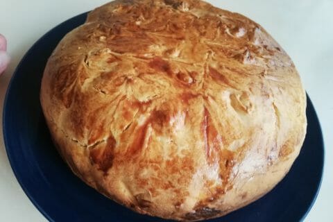 Cliquez pour zoomer ! Brioche aux pommes caramélisées Thermomix par Stephanie_59