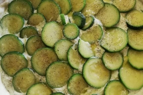 Cliquez pour zoomer ! Tarte courgettes et ricotta Thermomix par Stephanie_59