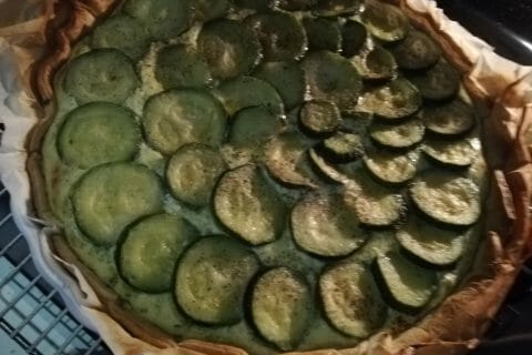 Cliquez pour zoomer ! Tarte courgettes et ricotta Thermomix par Stephanie_59