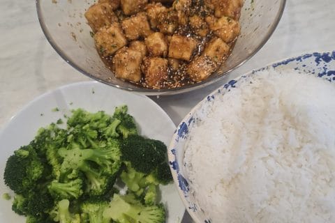 Cliquez pour zoomer ! Tofu sauté aux graines de sésame Thermomix par Janna66