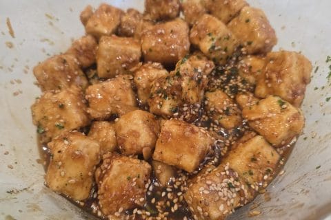 Cliquez pour zoomer ! Tofu sauté aux graines de sésame Thermomix par Janna66