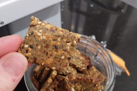 Cliquez pour zoomer ! Biscuits apéro aux graines Thermomix par Janna66