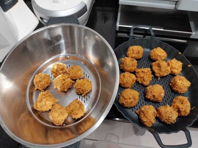 Cliquez pour zoomer ! Boulettes de poulet au chorizo Thermomix par Janna66