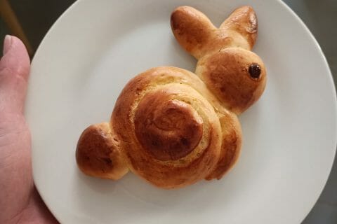 Cliquez pour zoomer ! Brioches lapin de Pâques Thermomix par Justine_24
