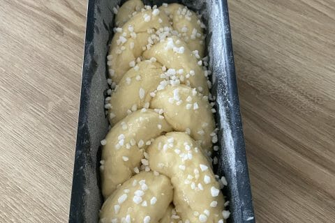 Cliquez pour zoomer ! Brioche tressée à la mie filante Thermomix par Juxfruix