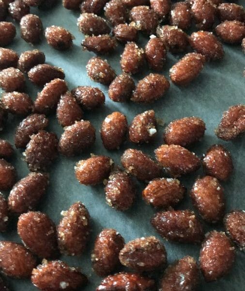 Cliquez pour zoomer ! Amandes grillées à la cannelle et au miel Thermomix par didinette57