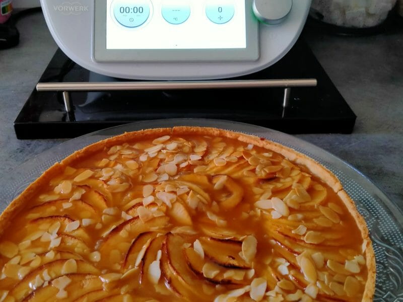 Cliquez pour zoomer ! Tarte pom’pote et caramel beurre salé Thermomix par fifi84000