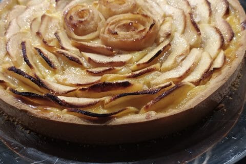 Cliquez pour zoomer ! Tarte aux pommes alsacienne Thermomix par fifi84000