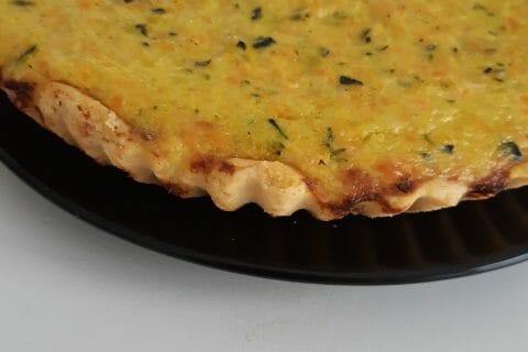 Cliquez pour zoomer ! Tarte courgettes et carottes Thermomix par Ibisnatisse