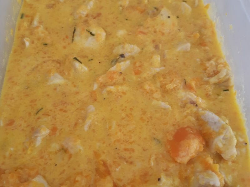 Cliquez pour zoomer ! Bouchées de poulet aux carottes Thermomix par Ibisnatisse