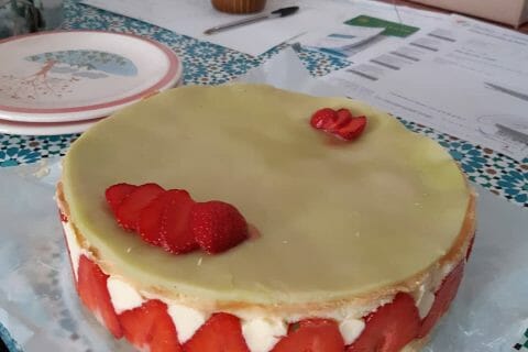 Cliquez pour zoomer ! Fraisier Thermomix par Ibisnatisse