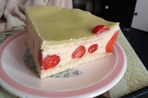 Cliquez pour zoomer ! Fraisier Thermomix par Ibisnatisse