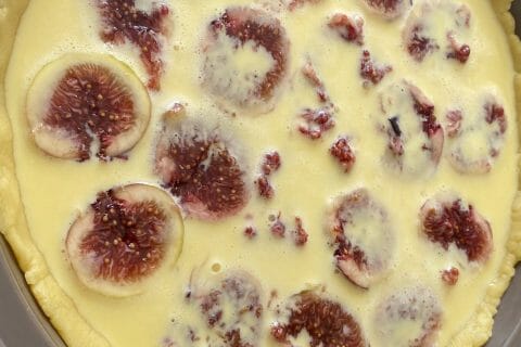 Cliquez pour zoomer ! Clafoutis aux figues Thermomix par Camilloux17