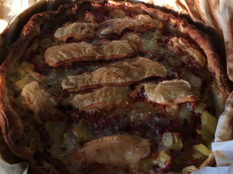 Cliquez pour zoomer ! Tarte aux pommes de terre et lardons Thermomix par Laetitia261190
