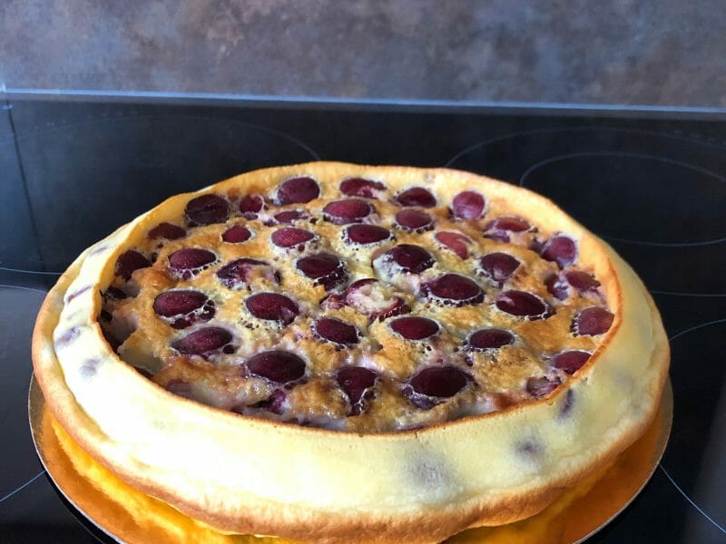 Cliquez pour zoomer ! Clafoutis aux cerises Thermomix par MAHINA41