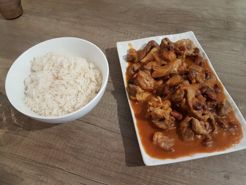 Cliquez pour zoomer ! Poulet aux amandes Thermomix par Marie_et_Yann