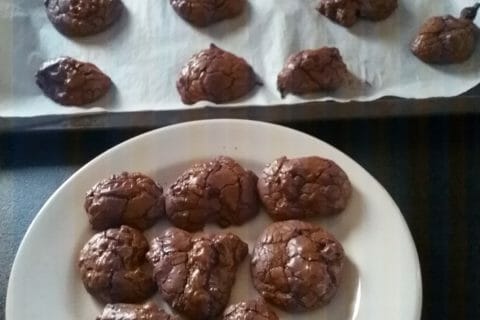 Cliquez pour zoomer ! Cookies brownies au Thermomix