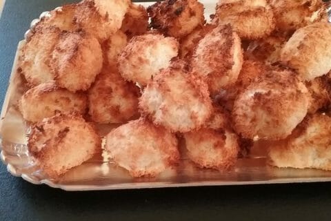 Cliquez pour zoomer ! Rocher coco (Congolais) au Thermomix