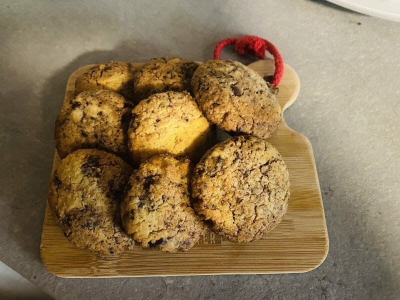 Cliquez pour zoomer ! Cookies à la noix de coco et pépites de chocolat Thermomix par Aurelielily