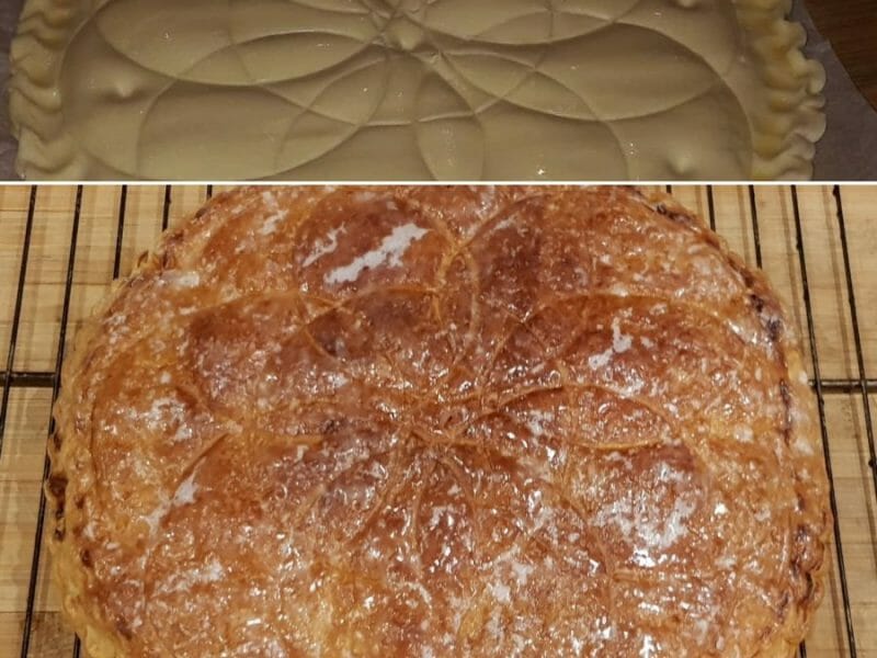 Cliquez pour zoomer ! Galette des rois à la frangipane Thermomix par Steph341