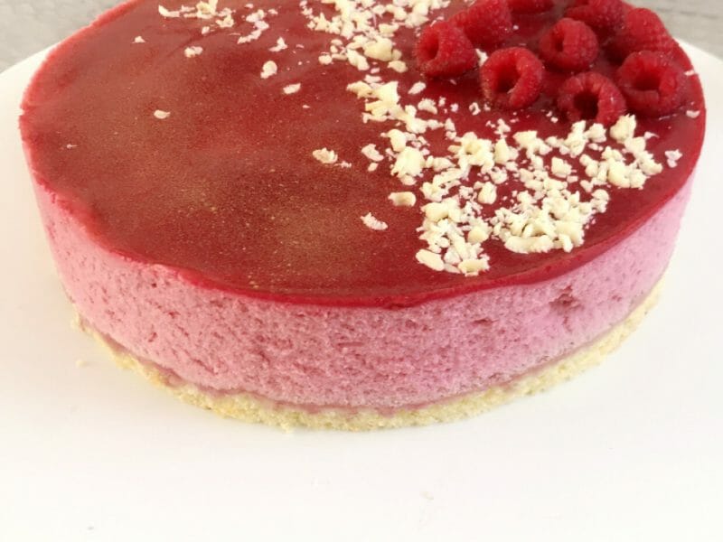 Cliquez pour zoomer ! Bavarois aux framboises Thermomix par Sonya_1