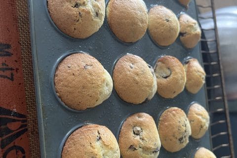 Cliquez pour zoomer ! Muffins aux pépites de chocolat Thermomix par Morgane35290