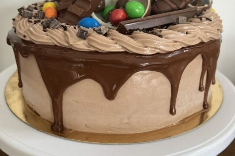 Cliquez pour zoomer ! Layer cake Kinder Bueno Thermomix par Morgane35290