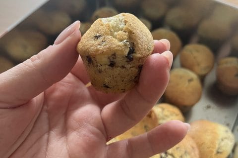 Cliquez pour zoomer ! Muffins aux pépites de chocolat Thermomix par Morgane35290