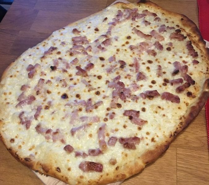 Cliquez pour zoomer ! Flammekueche traditionnelle Thermomix par Morgane35290