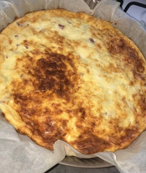 Cliquez pour zoomer ! Quiche sans pâte Thermomix par Romain_Justine