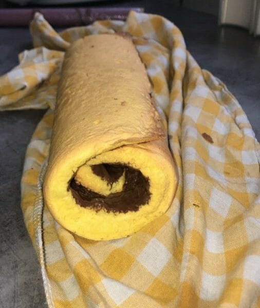 Cliquez pour zoomer ! Roulé au nutella Thermomix par Romain_Justine