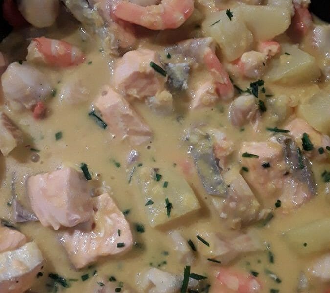 Cliquez pour zoomer ! Blanquette de la mer Thermomix par Kiki_cg