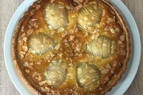 Cliquez pour zoomer ! Tarte aux poires sur lit de chocolat Thermomix par Emi_5