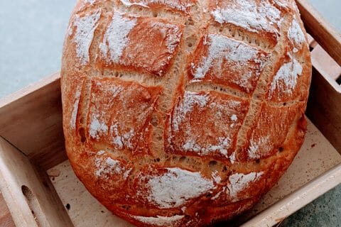 Cliquez pour zoomer ! Pain Cocotte au Thermomix