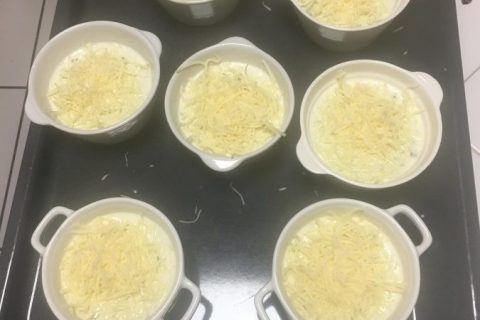 Cliquez pour zoomer ! Gratin de courgettes au chèvre au Thermomix
