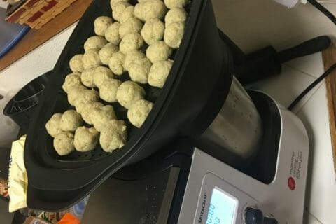 Cliquez pour zoomer ! Boulettes de ricotta sauce tomate au Thermomix