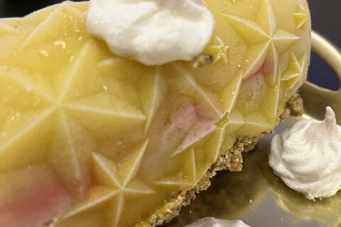 Cliquez pour zoomer ! Bûche glacée mangue et framboise Thermomix par Kat79