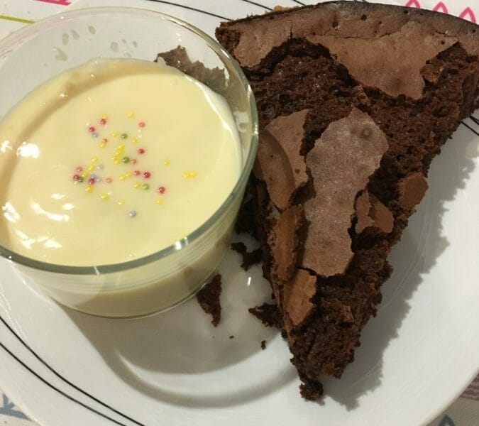 Cliquez pour zoomer ! Gâteau macaroné au chocolat Thermomix par Kat79