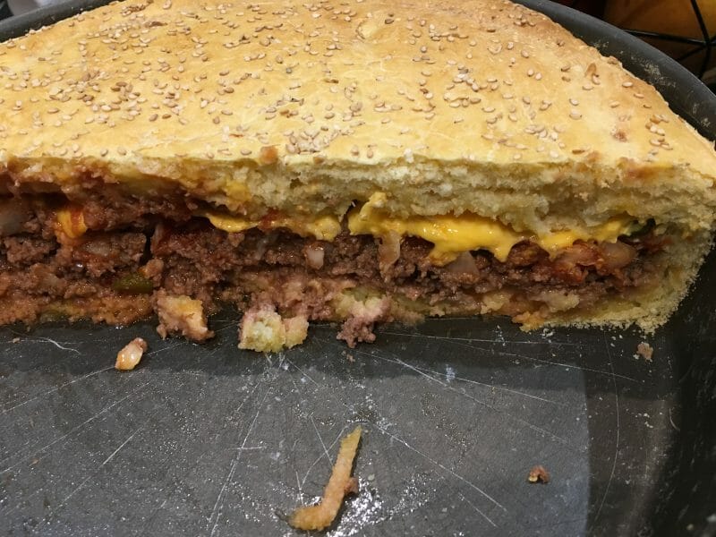 Cheeseburger XXL au Thermomix Cookomix
